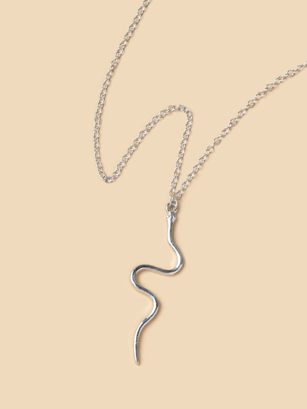 Snake Pendant Necklace