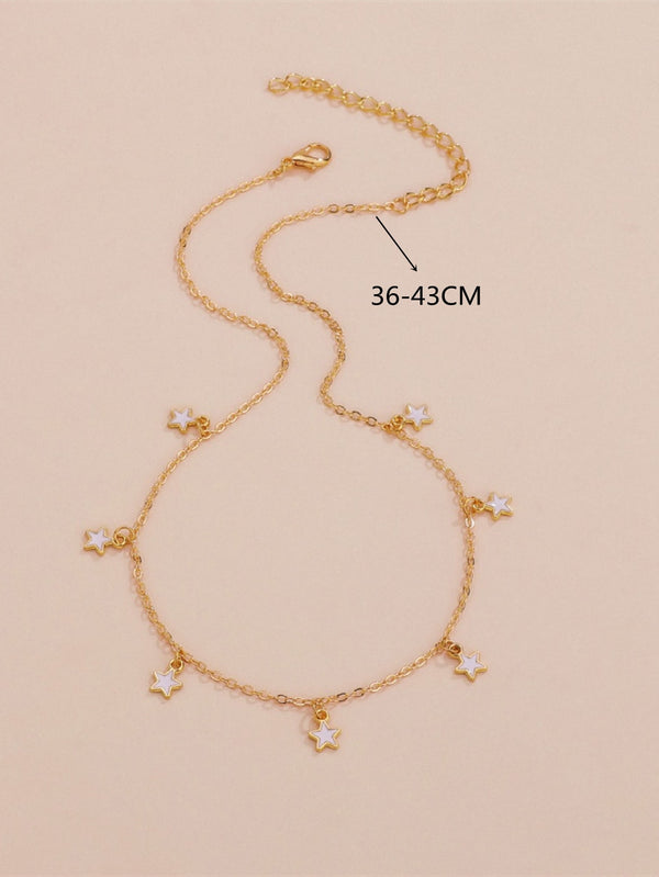 Star Charm Necklace SKU: sW210601478197790