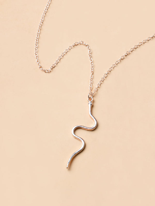 Snake Charm Necklace