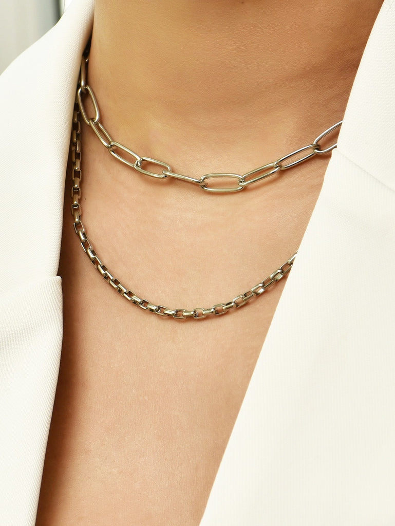 2pcs Minimalist Chain Necklace