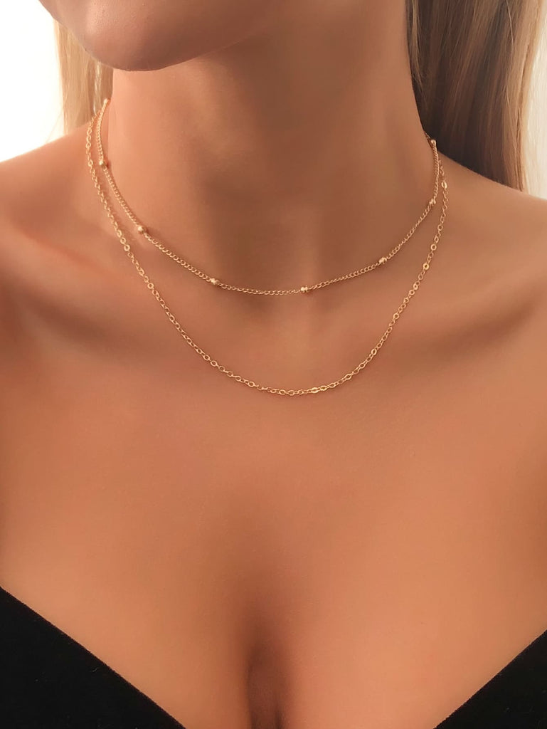 Minimalist Layered Necklace