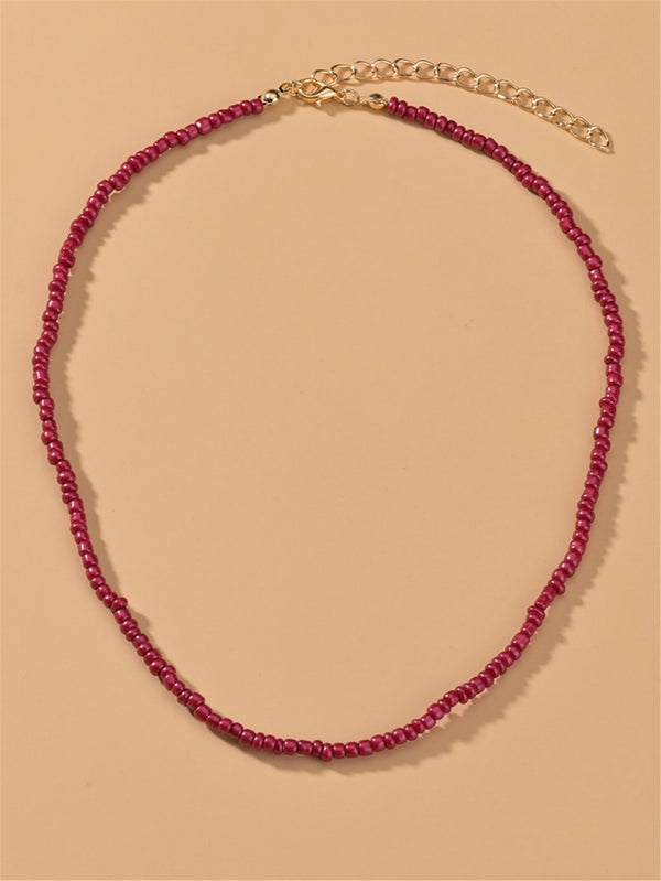 Simple Beaded Necklace