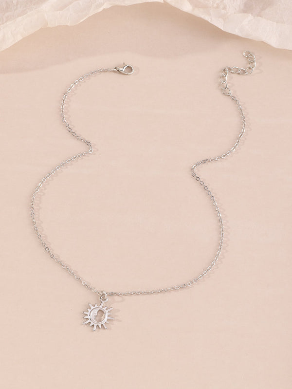 Sun Charm Necklace