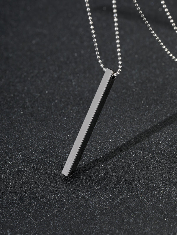 Men Geometric Pendant Necklace