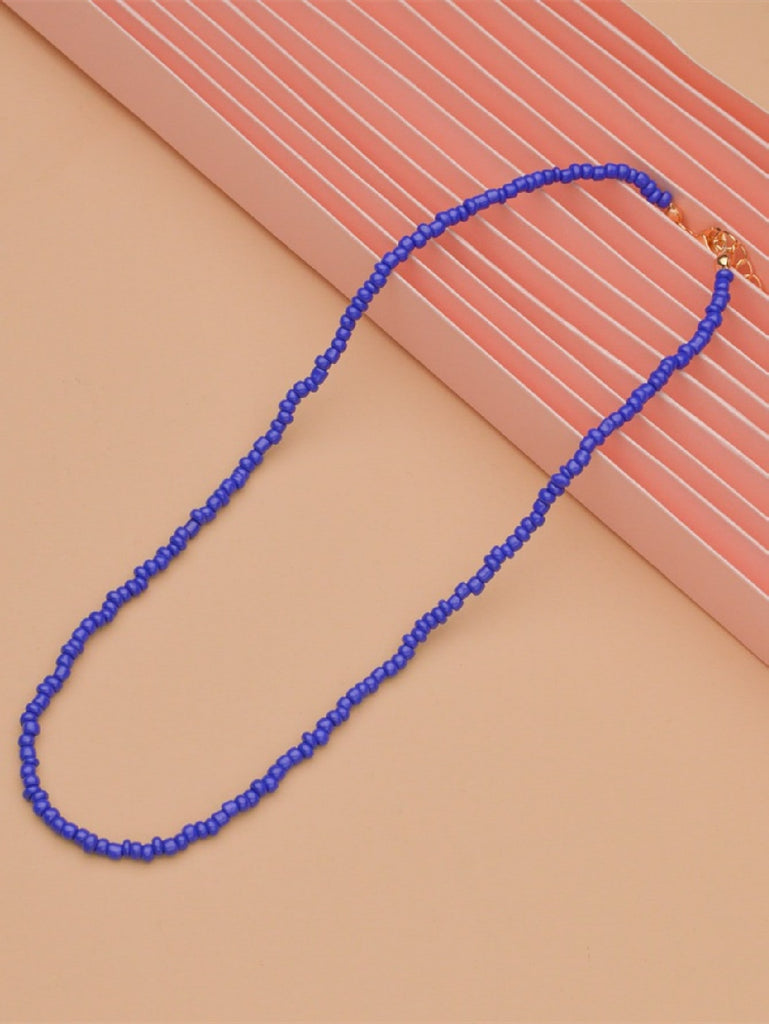 Minimalist Beaded Necklace