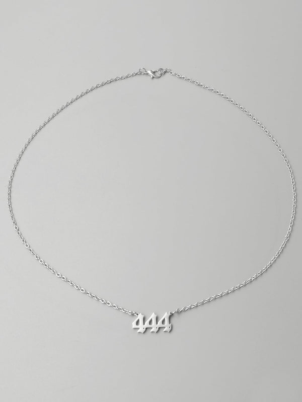 Number Charm Necklace