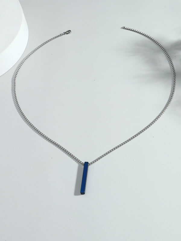 Men Geometric Pendant Necklace