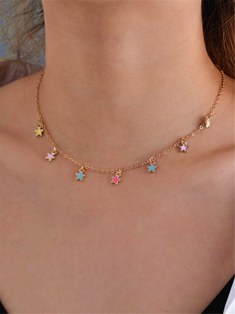 Star Charm Chain Necklace